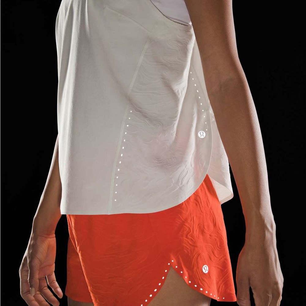 Lululemon Athletica Lightweight Stretch
Run Tank *Airflow- off-white size 12